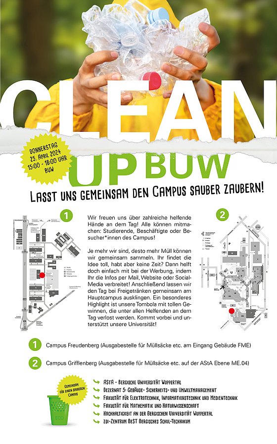 Plakat Campus CleanUP