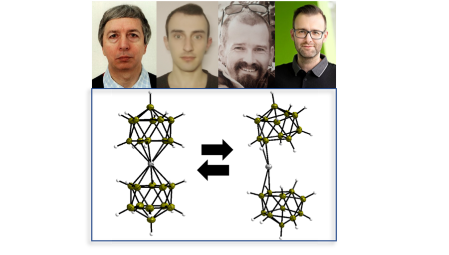 Die BUW-Autoren der Publikation (v.l.n.r): Dr. Eduard Bernhardt, Andreas Drichel, Dr. Björn Beele, Prof. Dr. Adam Slabon